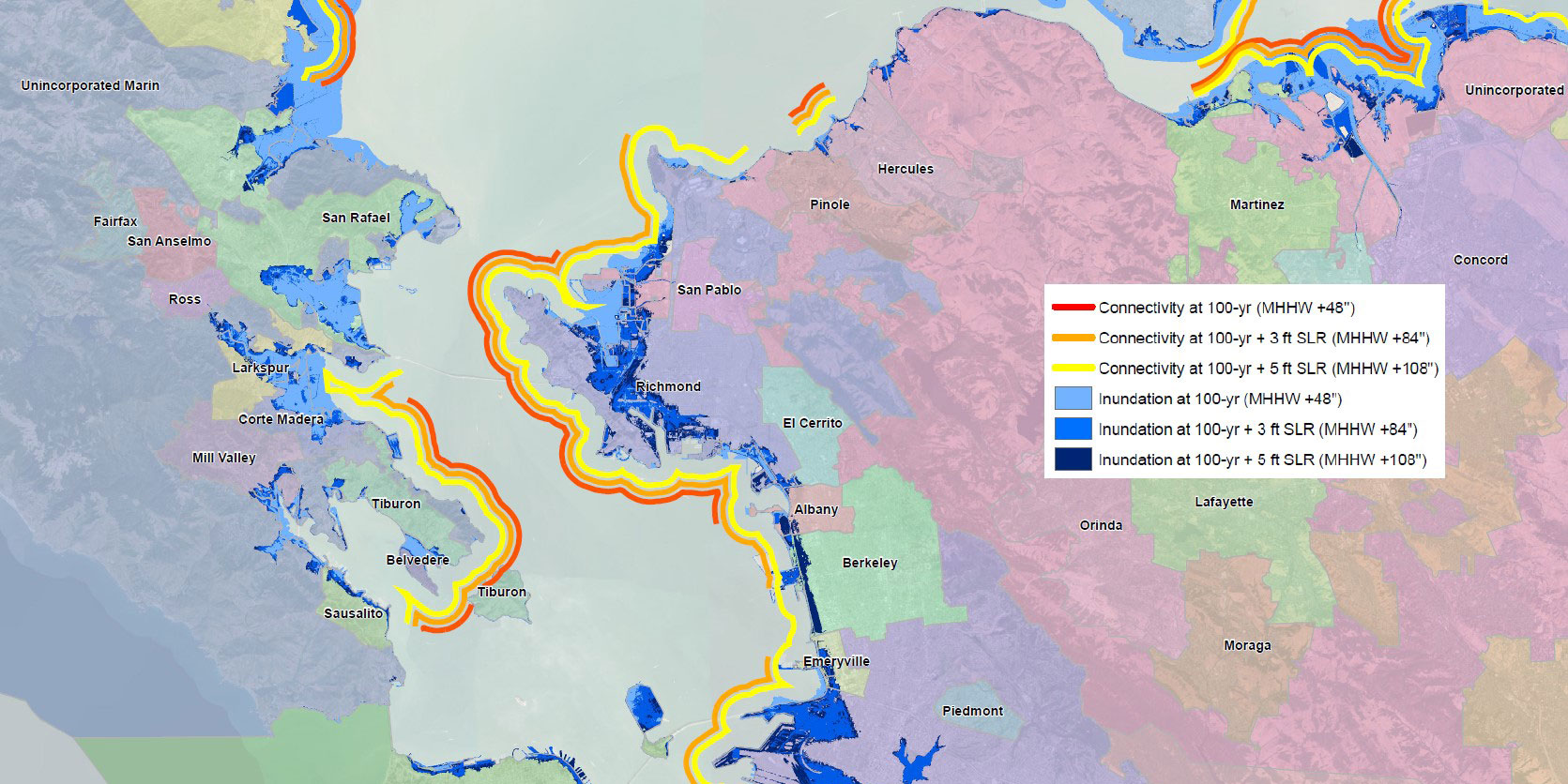 sea level rise  Bay Area Regional Collaborative